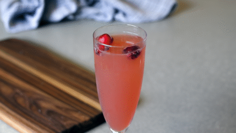 Cranberry Mimosa
