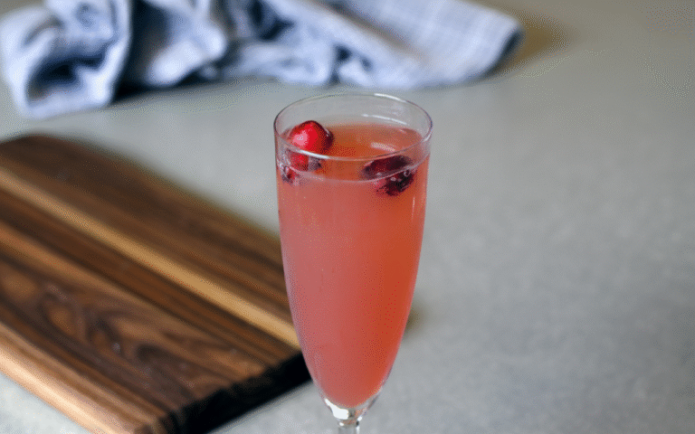 Cranberry Mimosa