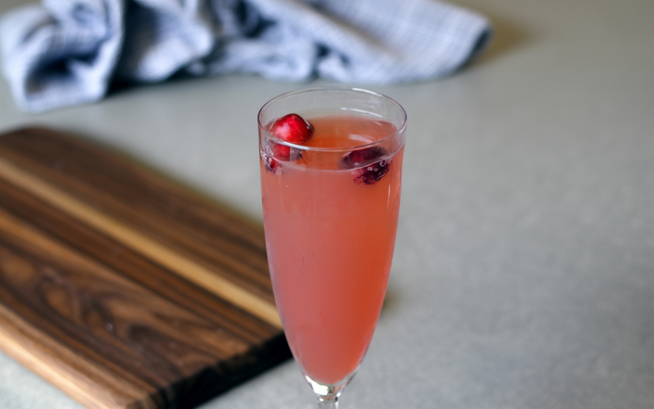 Cranberry Mimosa