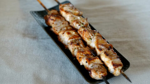 Grilled Pork Souvlaki