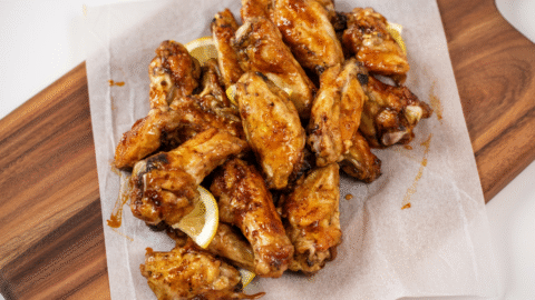 Hot Honey Lemon Pepper Wings