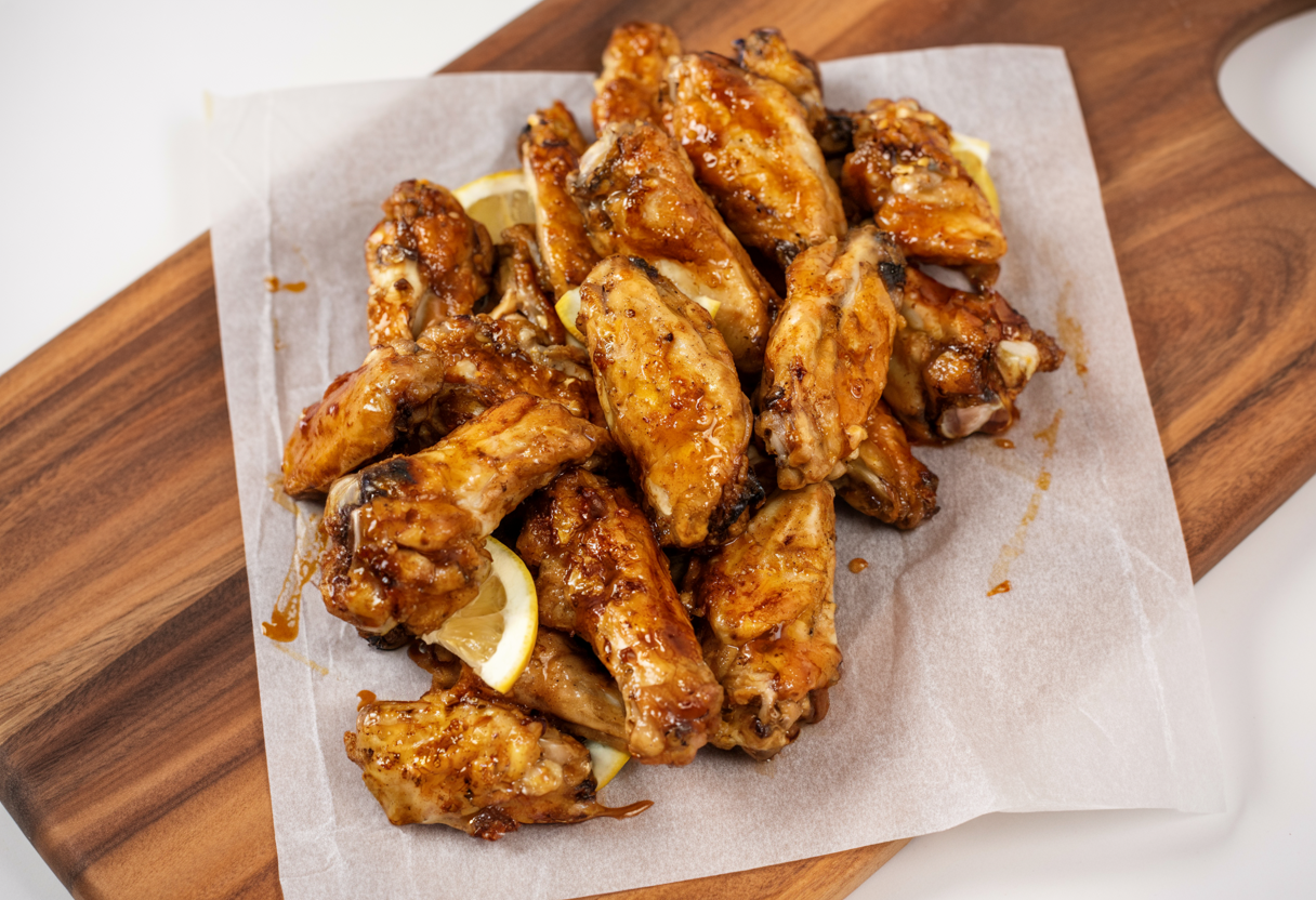 Hot Honey Lemon Pepper Wings