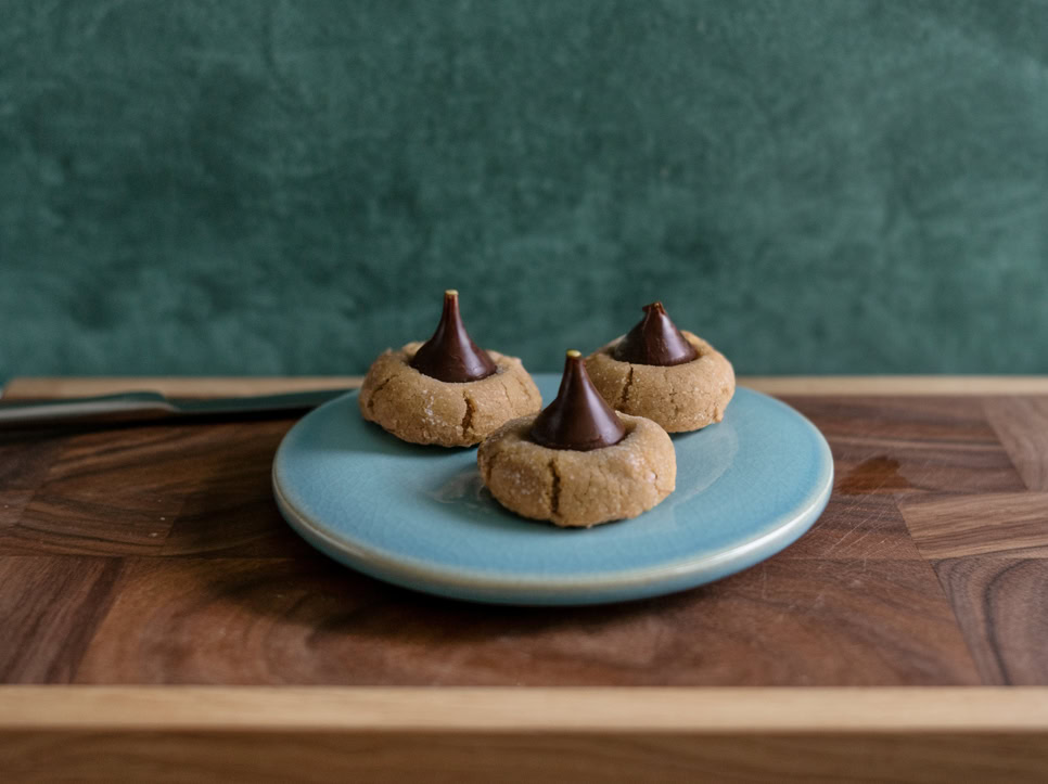 Flourless Peanut Butter Blossoms Recipe