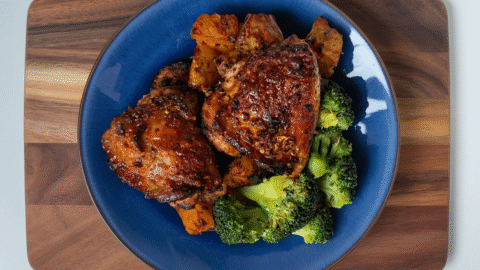 Air Fryer Chicken Thighs