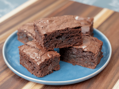 Baked Brownies With Peppermint Altoids
