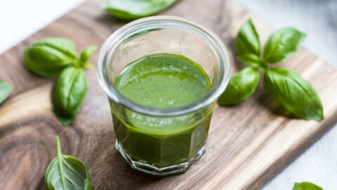 Basil Vinaigrette Recipe
