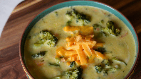 Brocolli Cheddar Soup Recipe