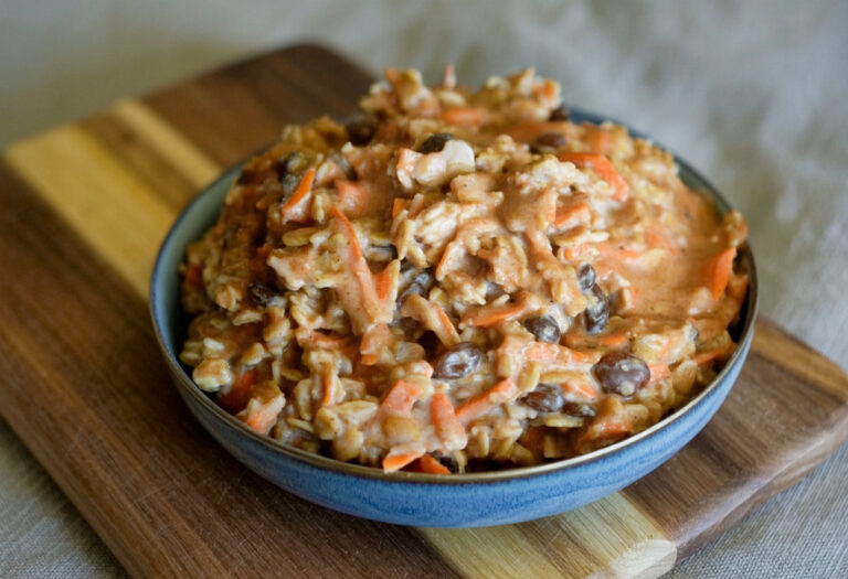 Carrot Cake Oatmeal