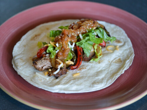 Cast Iron Steak Fajita Recipe