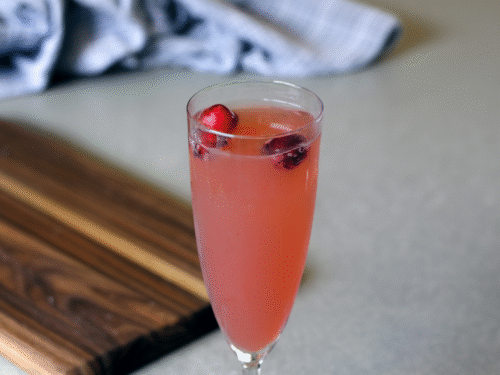 Cranberry Mimosa