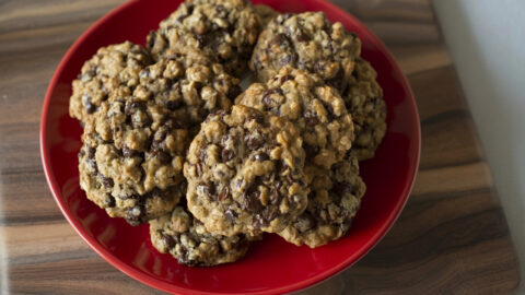 Double Chocolate Chunk Cookies