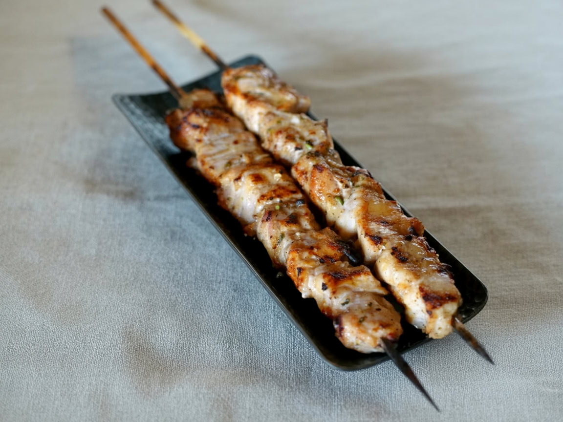 Grilled Pork Souvlaki