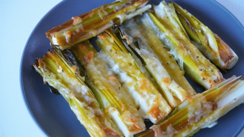 Gruyere Roasted Leeks