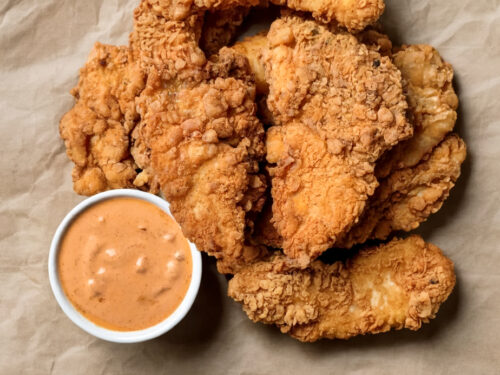 Homemade Raising Canes Tenders