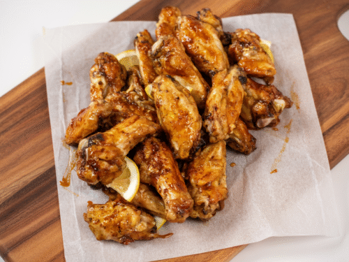 Hot Honey Lemon Pepper Wings