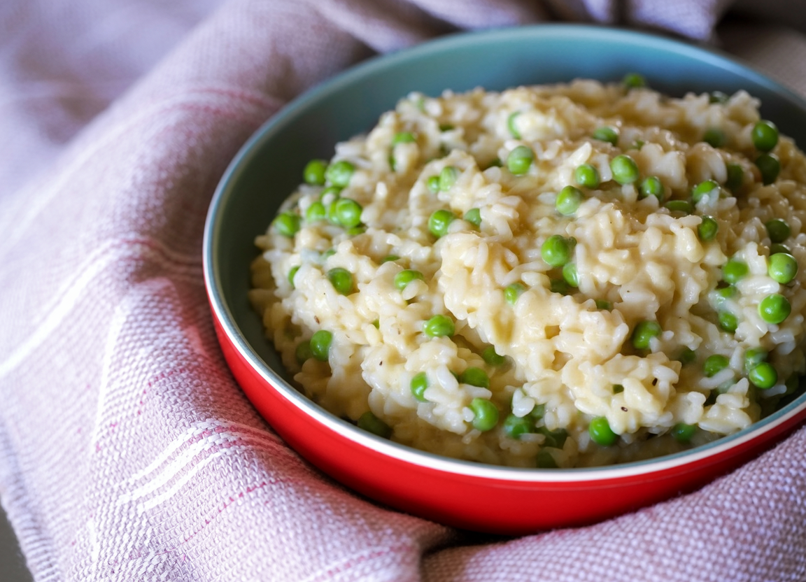 Pea Risotto Recipe