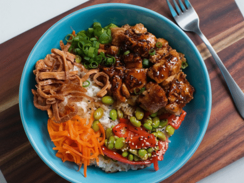 Teriyaki Chicken Rice Bowl