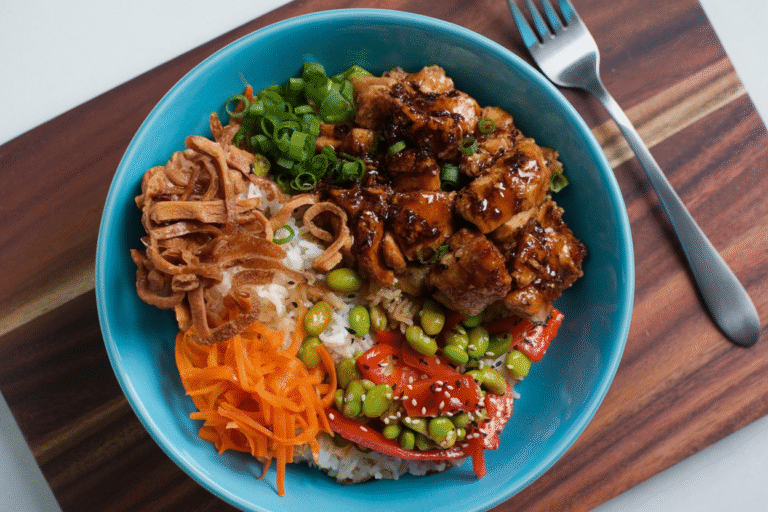 Teriyaki Chicken Rice Bowl