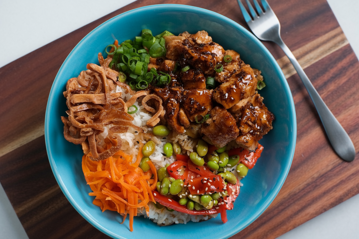 Teriyaki Chicken Rice Bowl