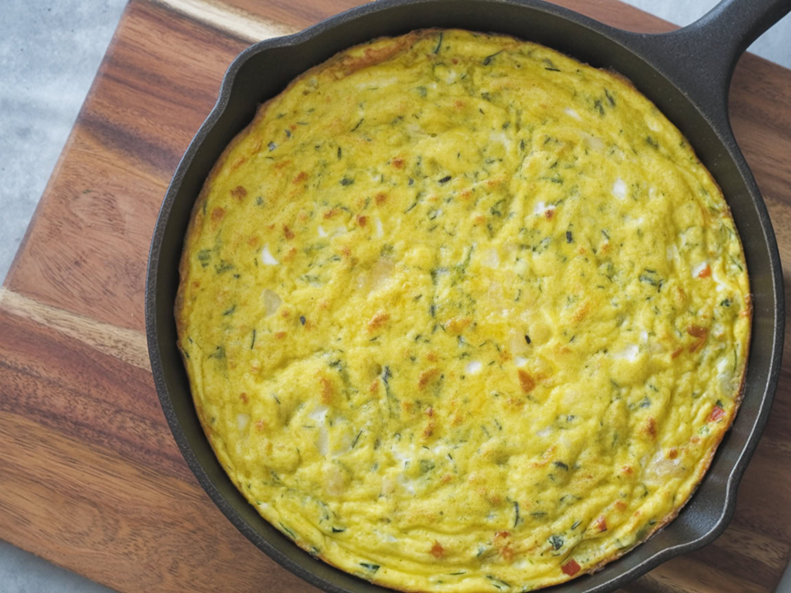 Zucchini Frittata Skillet
