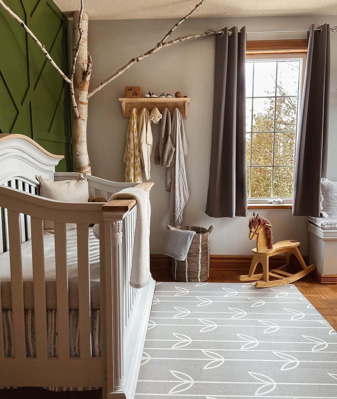 Incorporate a Natural Branch for a Woodland Touch