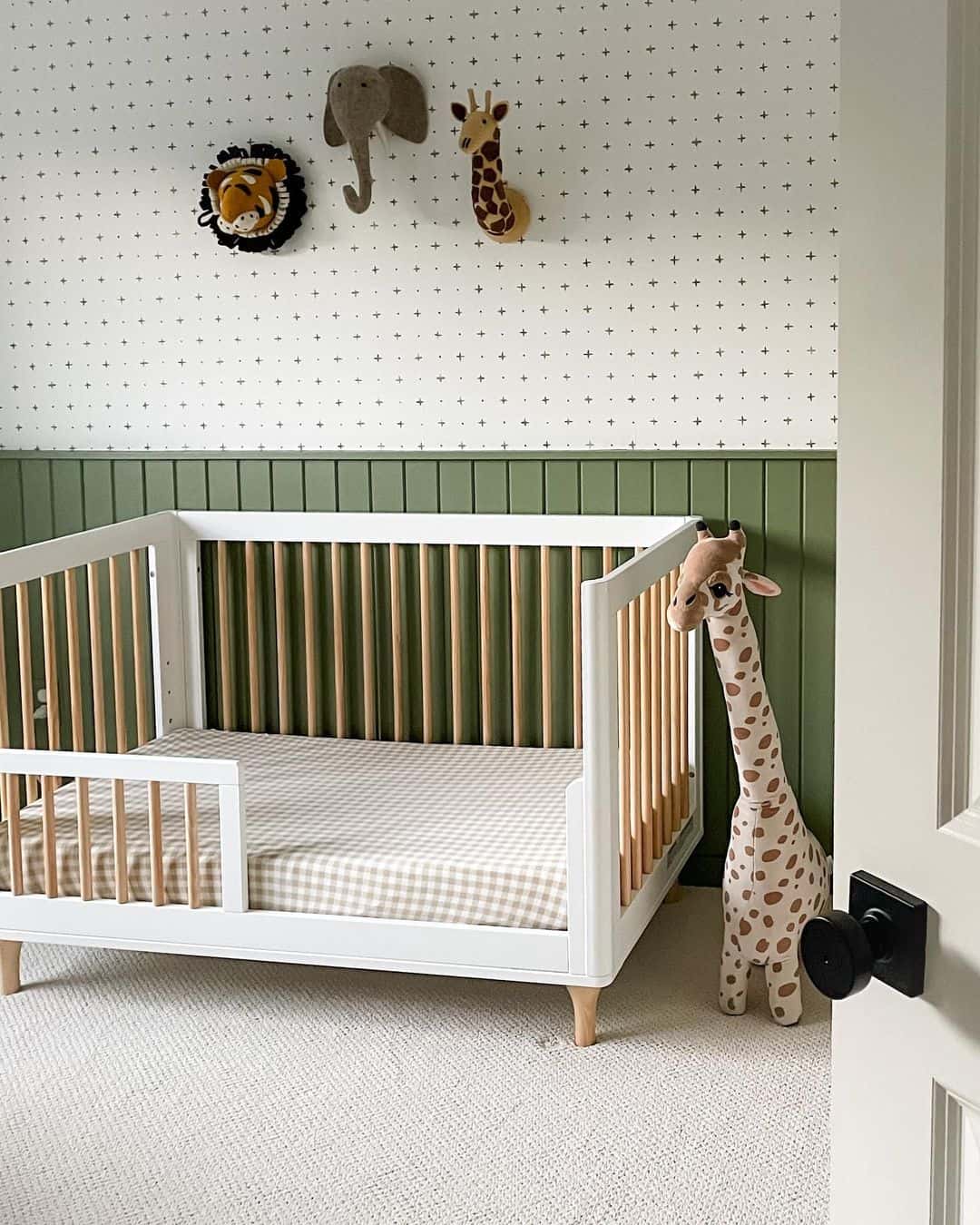 Felt Animal Heads Add Whimsical Woodland Charm