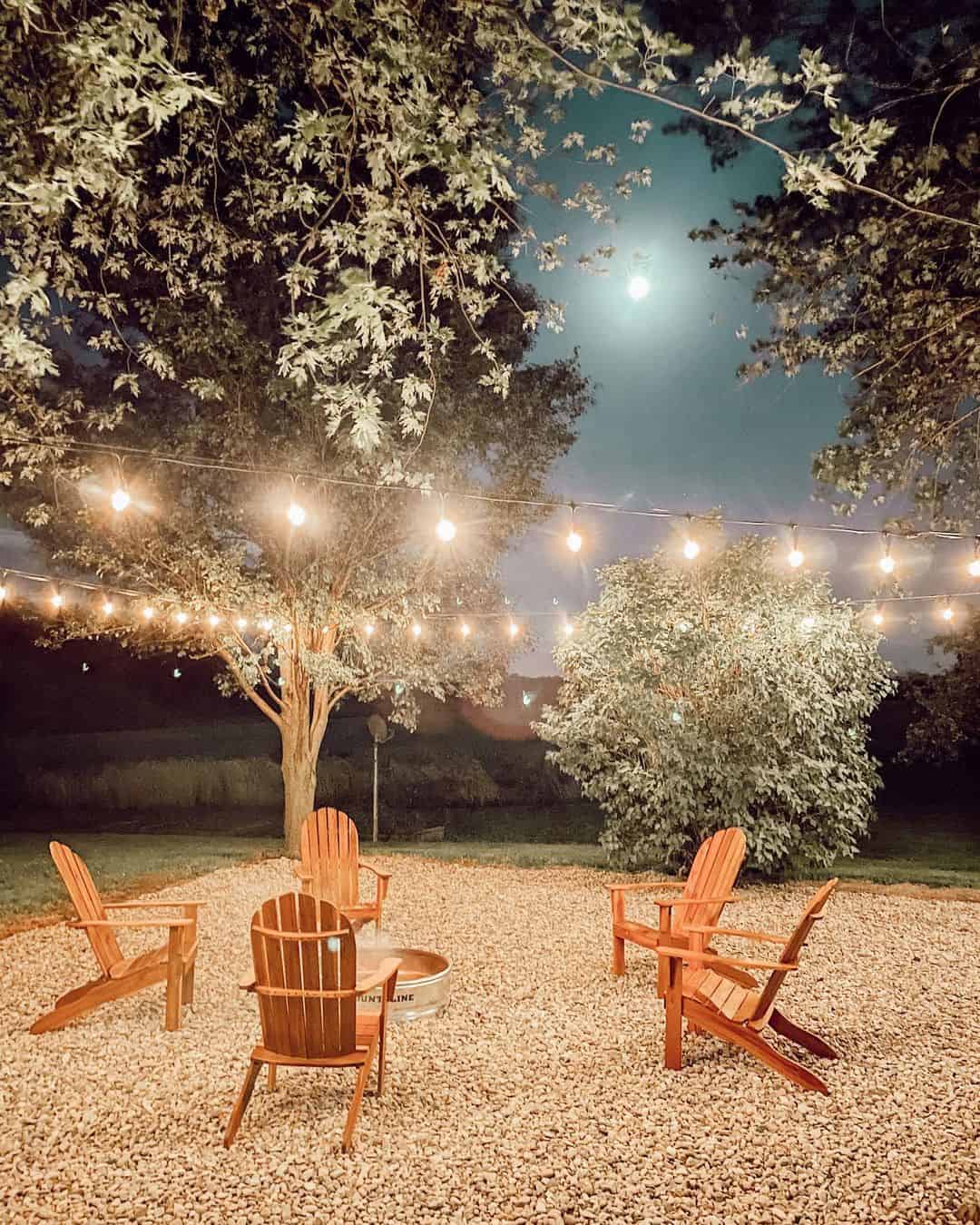 Wooden Adirondack Chairs for Classic Gathering
