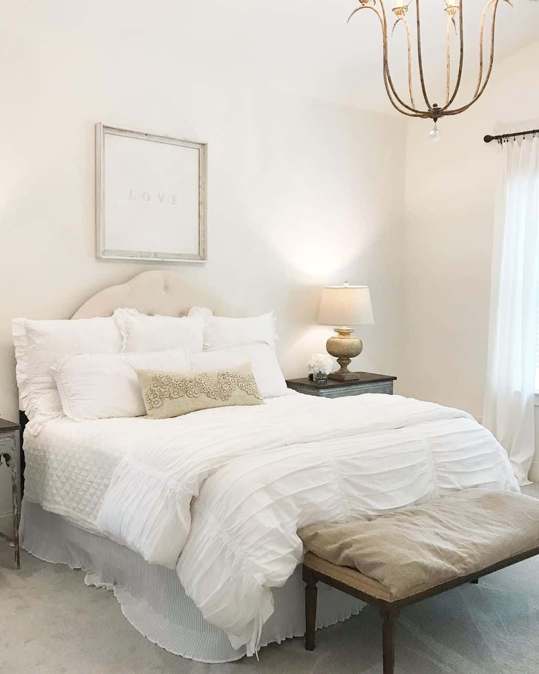 Textured Bedding Creates a Soft, Layered Look