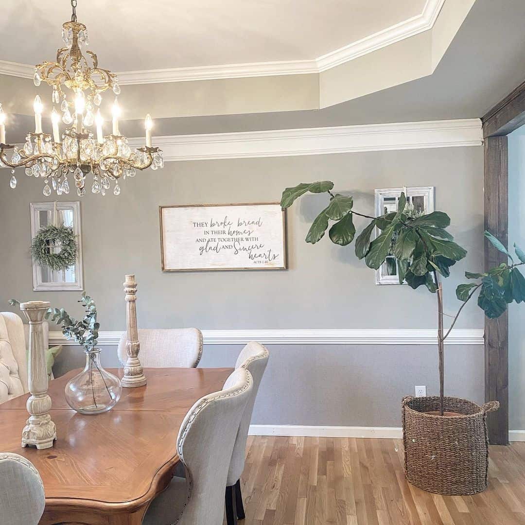 Oversized Scripture Art as a Focal Point