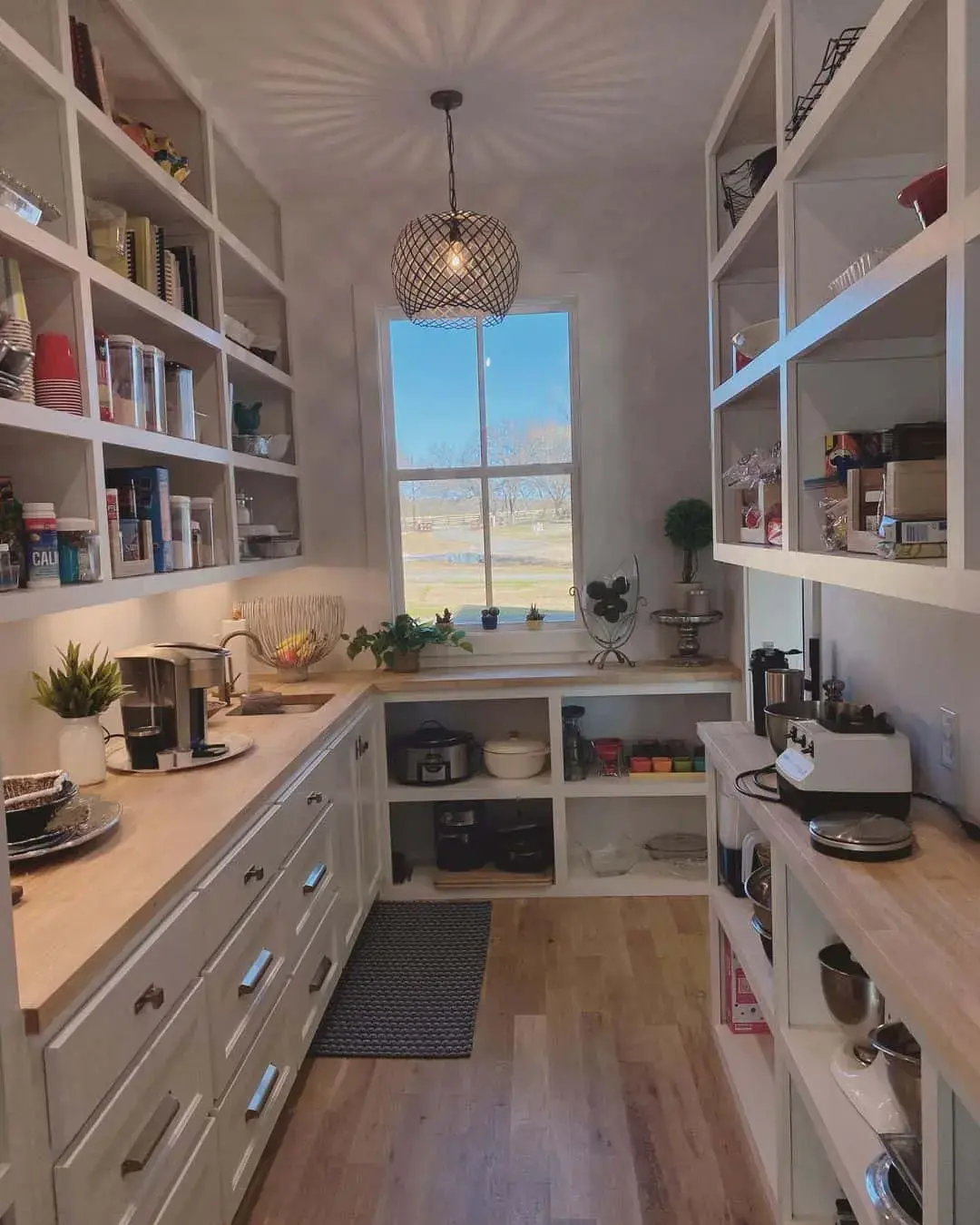Vary Shelf Heights on Open Shelving for Flexible Storage