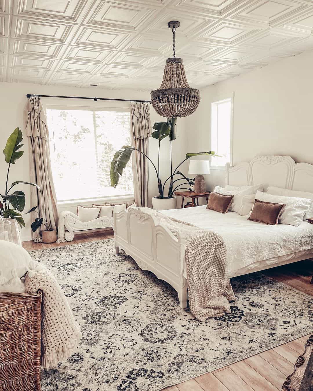 Embossed Tin Ceiling Panels Add Vintage Architectural Detail