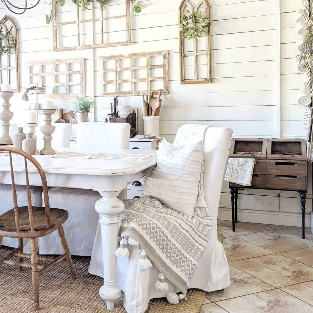 Introduce Architectural Interest with Distressed Window Panes