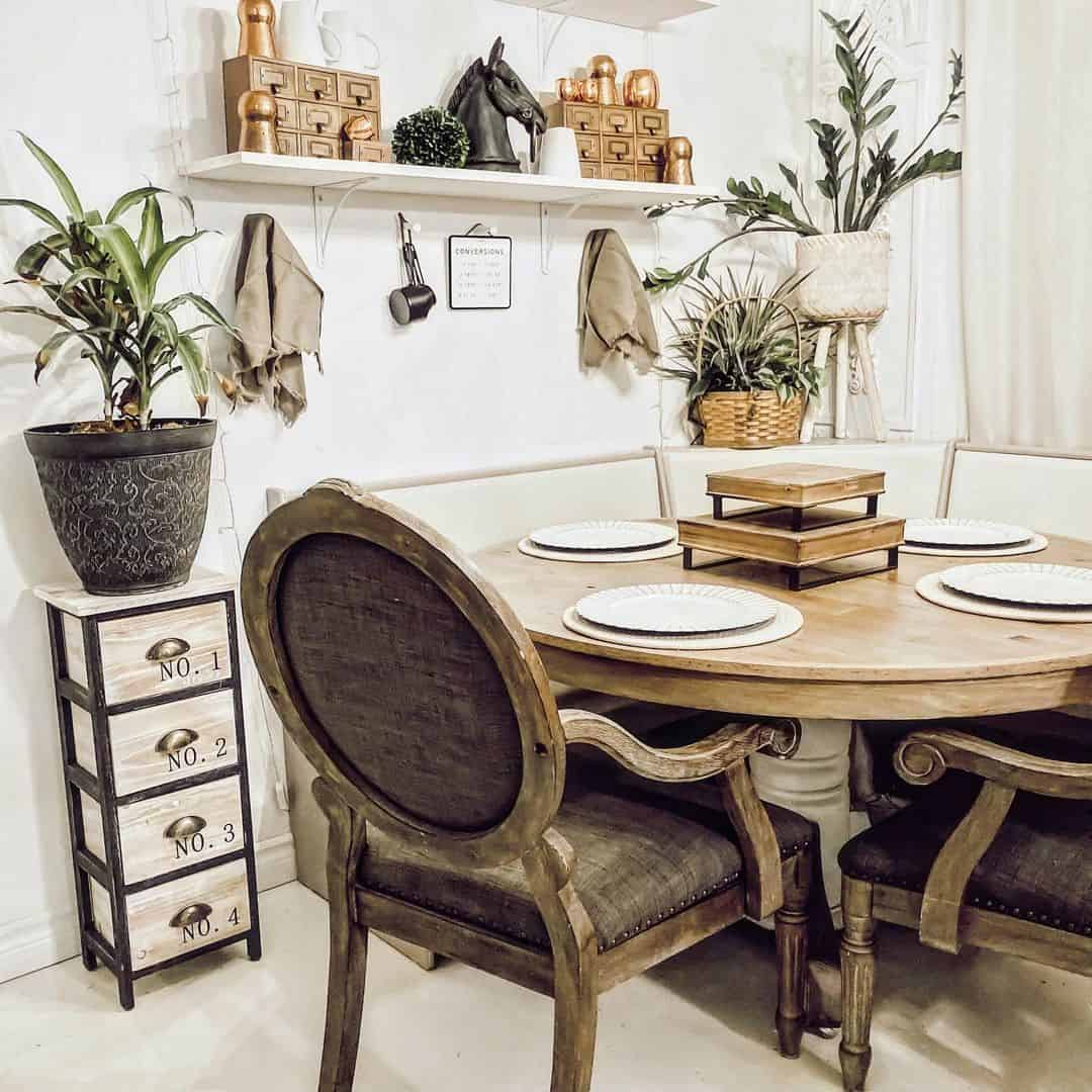 Tiered Wooden Risers Add Height to Table Settings