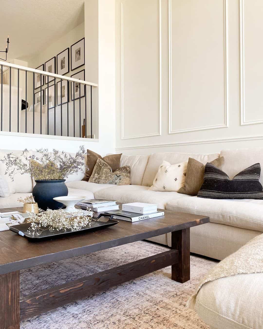 Dark Metal Tray Grounds Your Coffee Table Vignettes