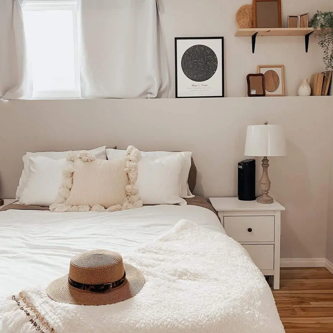 Cream Pillow With Tassels Adds Boho Texture