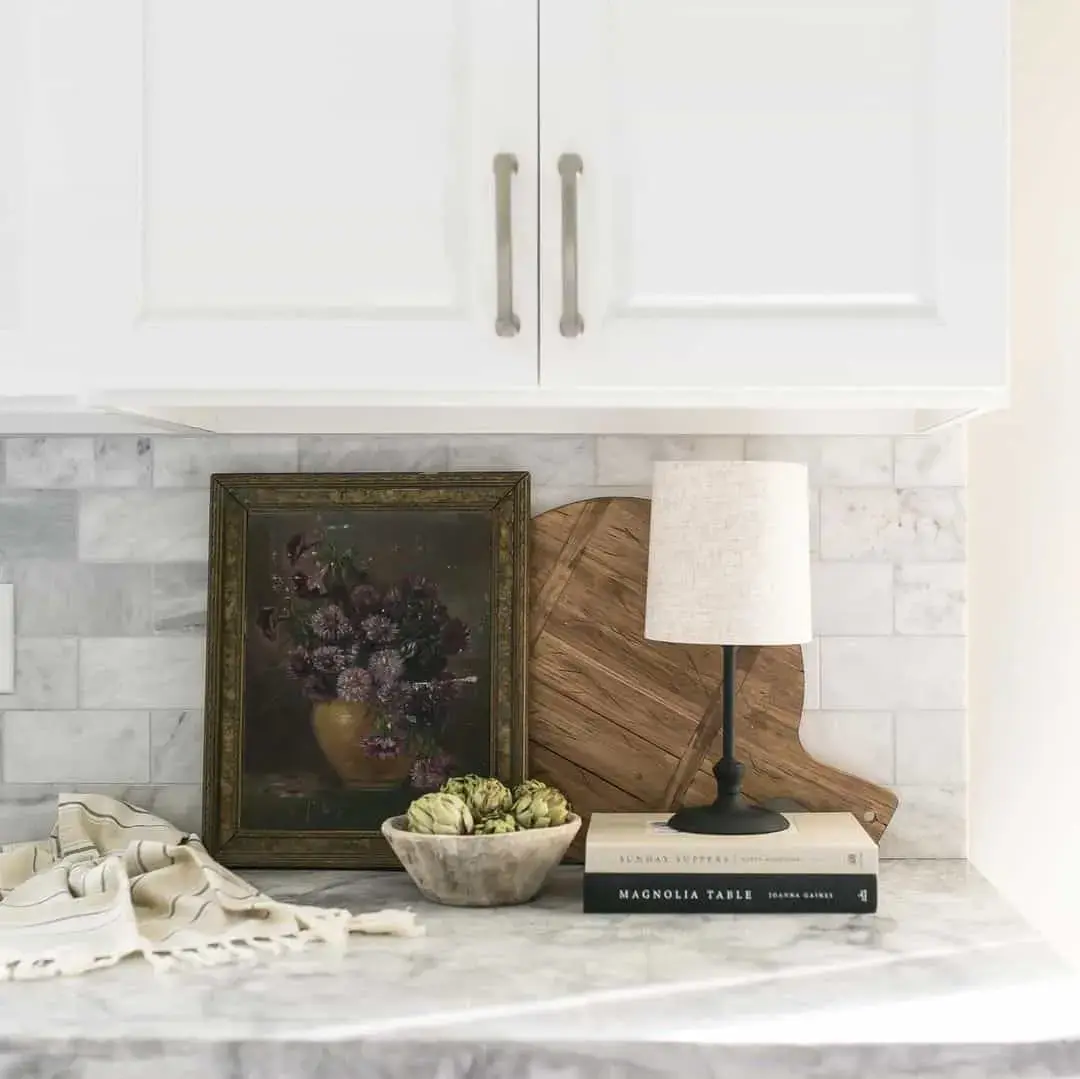 Layer Vintage Artwork and Rustic Board for Depth