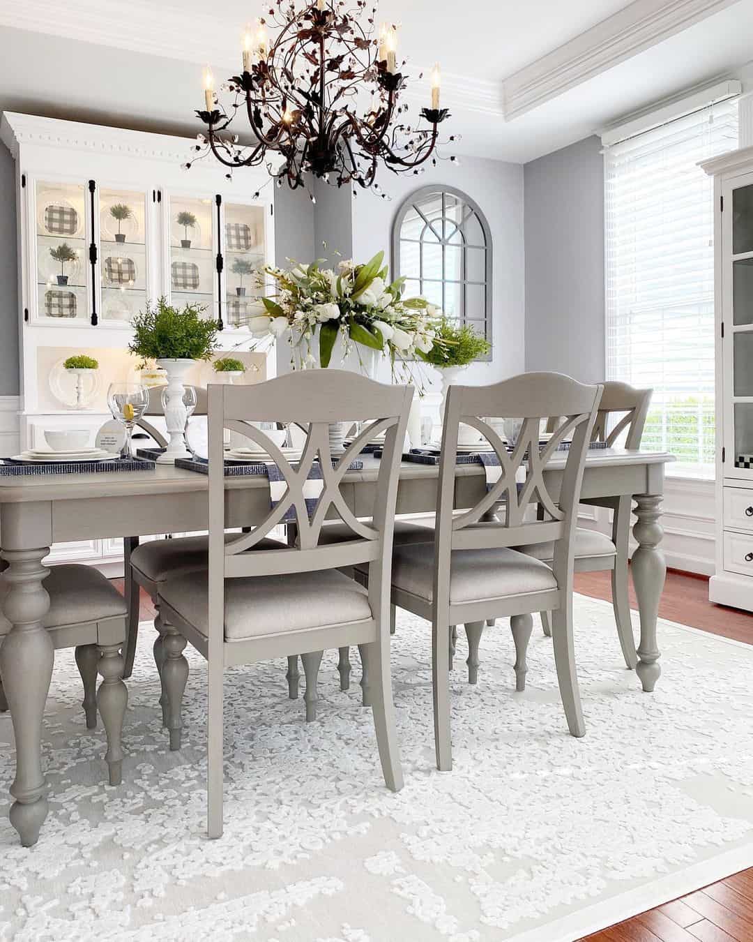 Wood Chairs with Geometric X-Back Detail