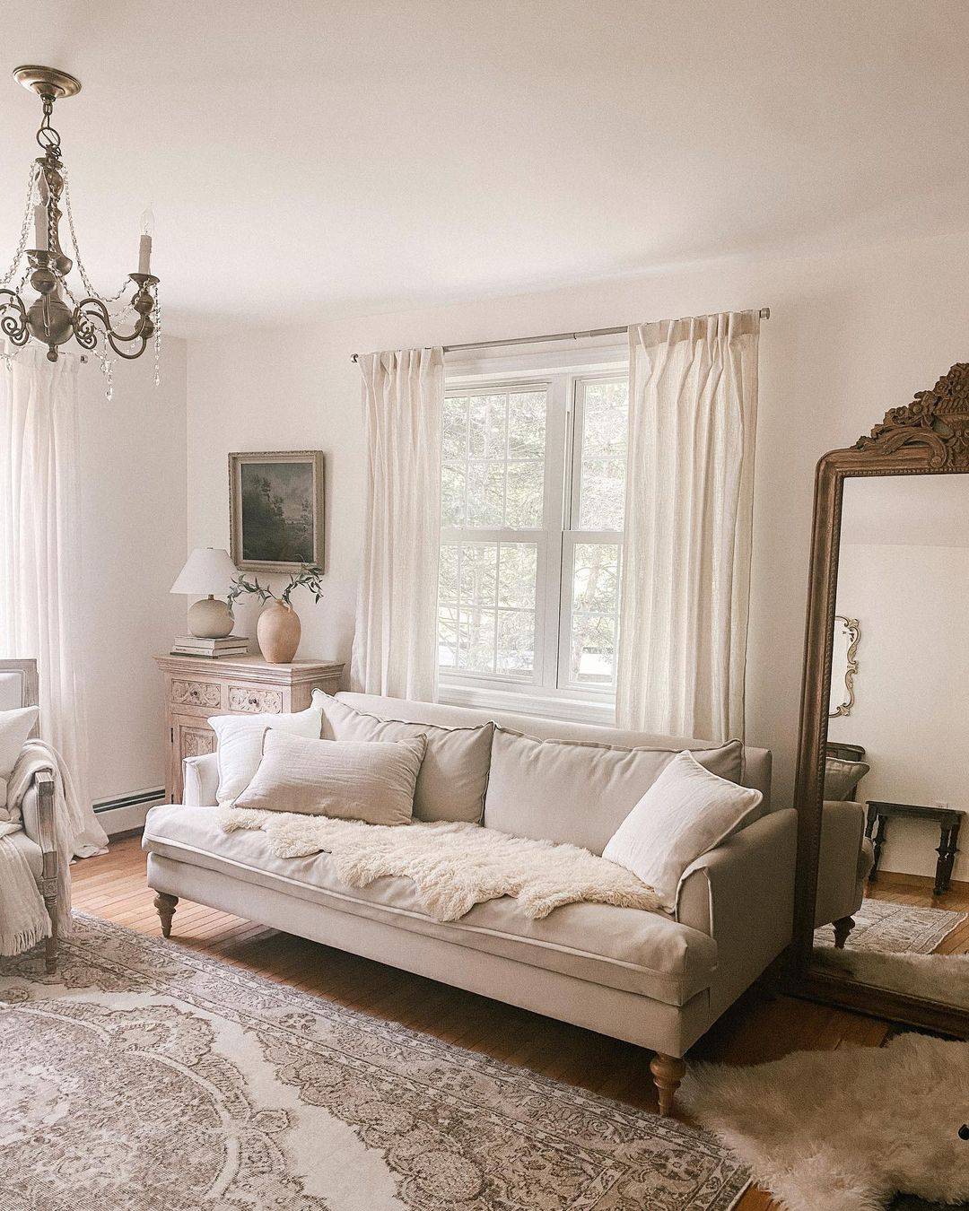 Expand Your Space With an Oversized Mirror