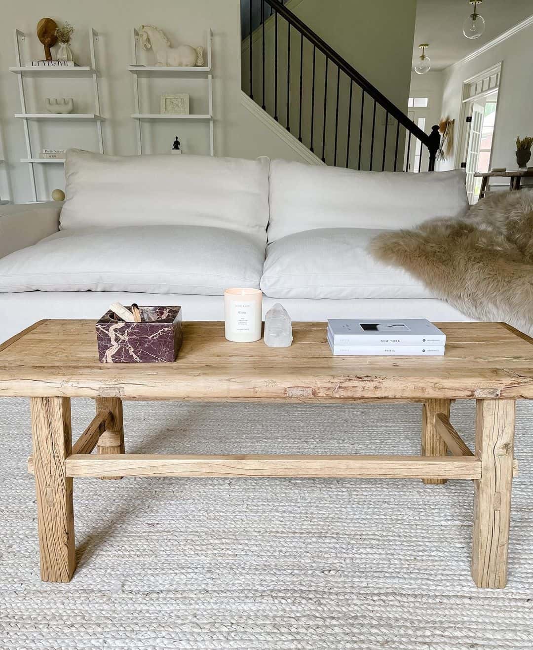 Embrace Organic Texture with a Rustic Reclaimed Wood Table