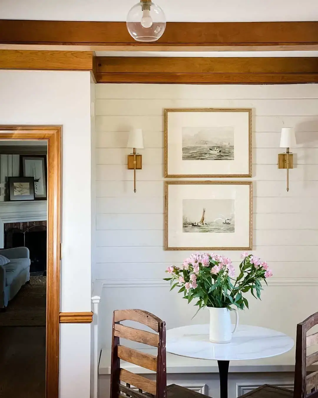 Nautical Prints Add Coastal Charm Above Your Dining Table