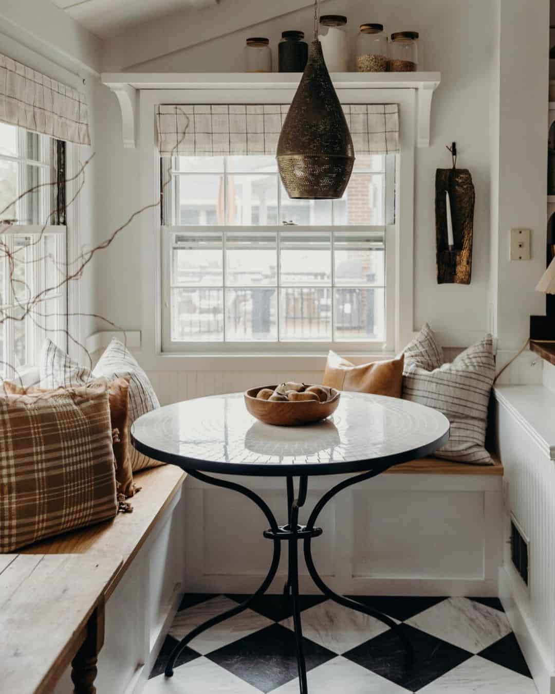 Metal Pendant Light Adds Warm, Textured Ambiance
