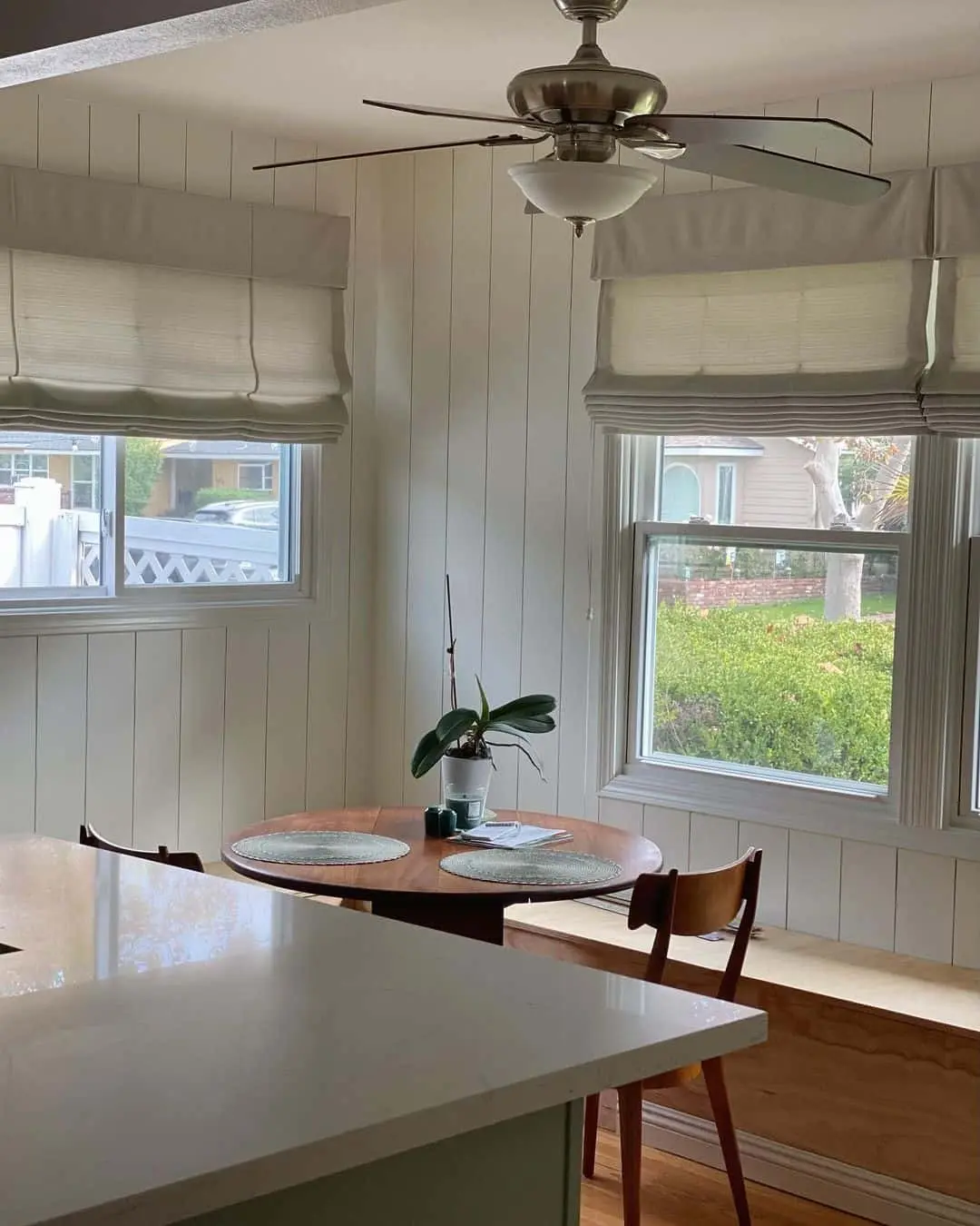 Built-in Bench Seating Creates Cozy Dining Corners