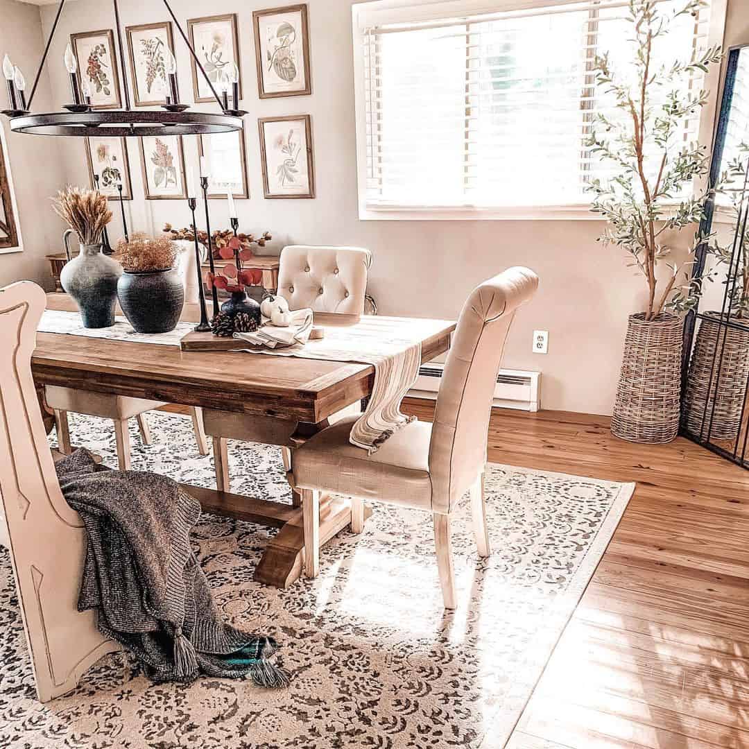 Frame Botanical Prints to Bring Natural Beauty Above Your Dining Area