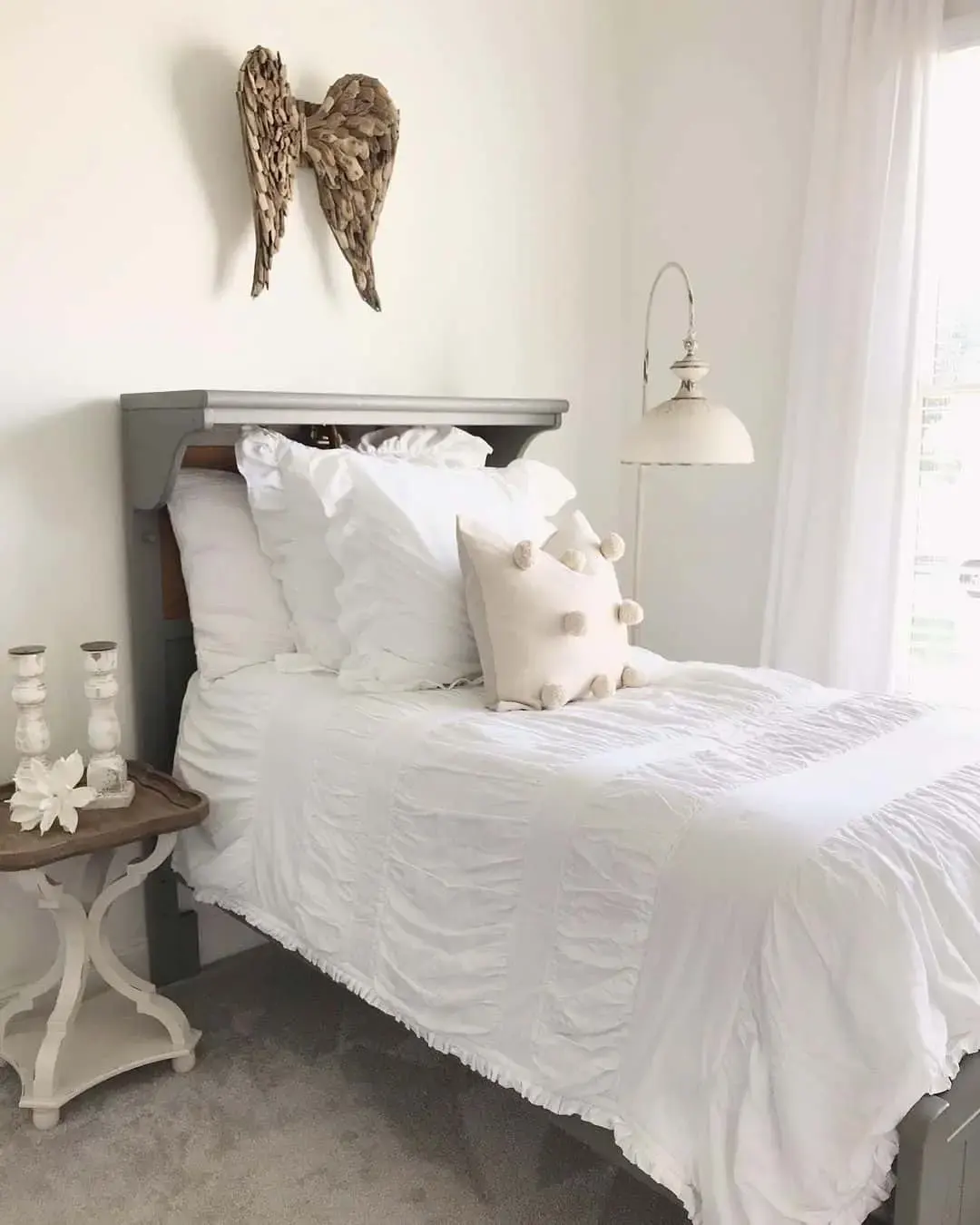 Driftwood Angel Wings as Whimsical Wall Art