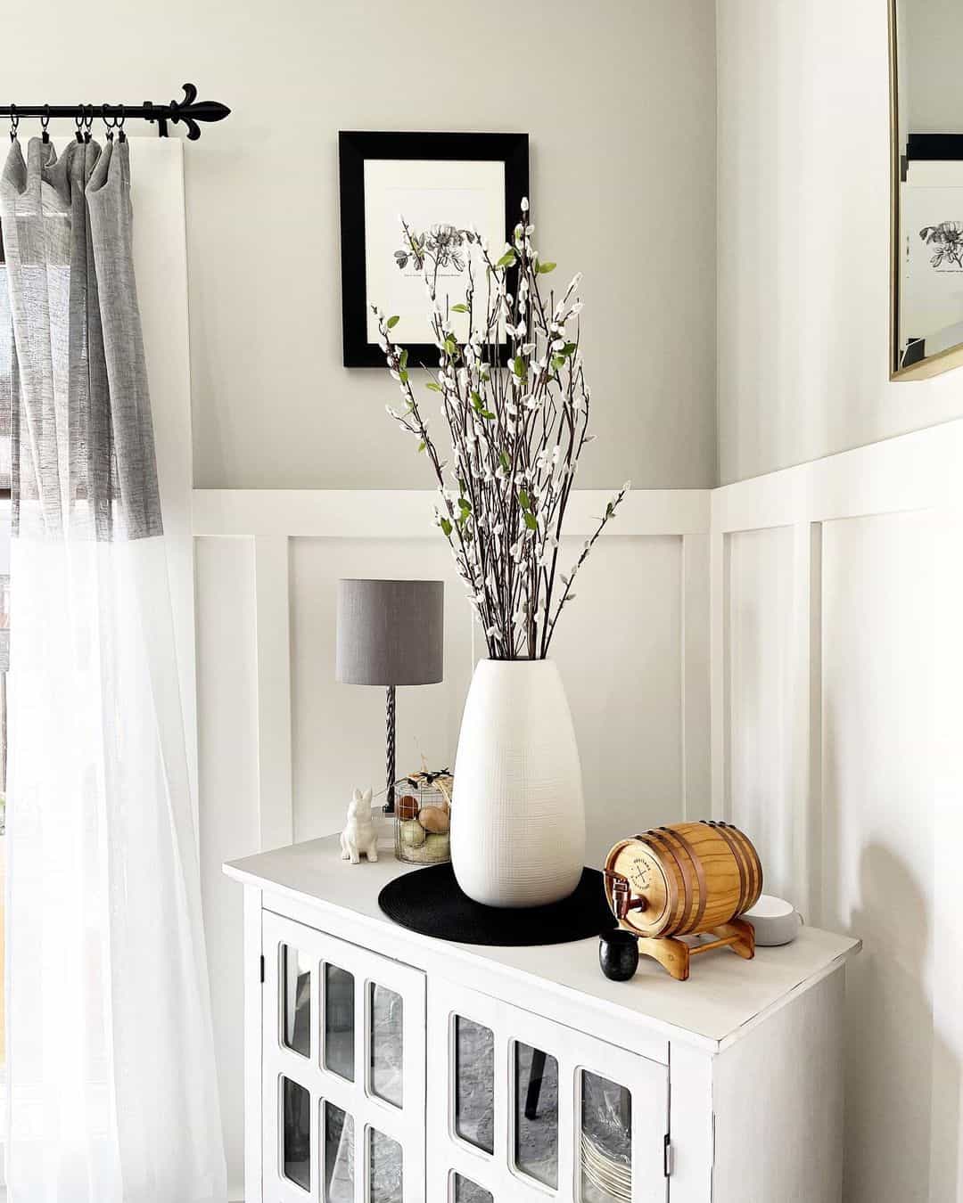 Bring in Spring with Tall Branches in a Vase