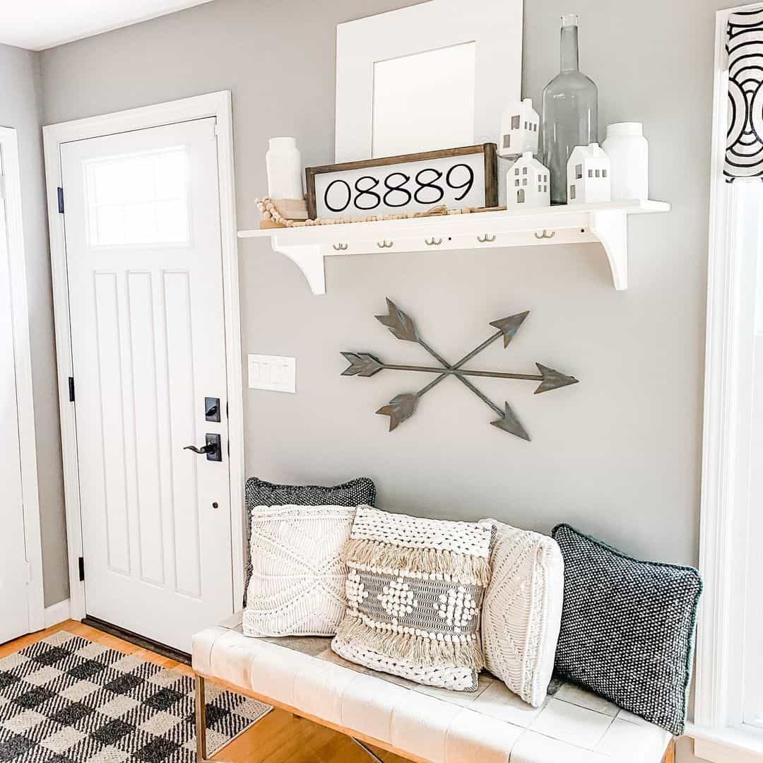 Welcome Guests with Rustic Arrow Art
