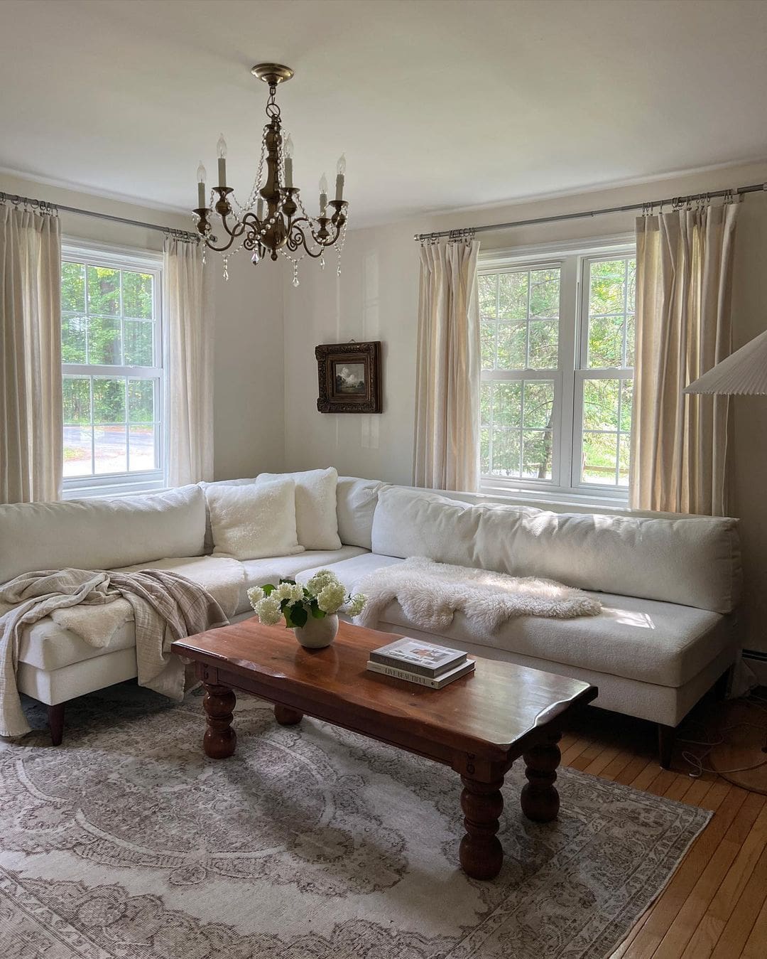 Deep Sectional for Ample Lounging