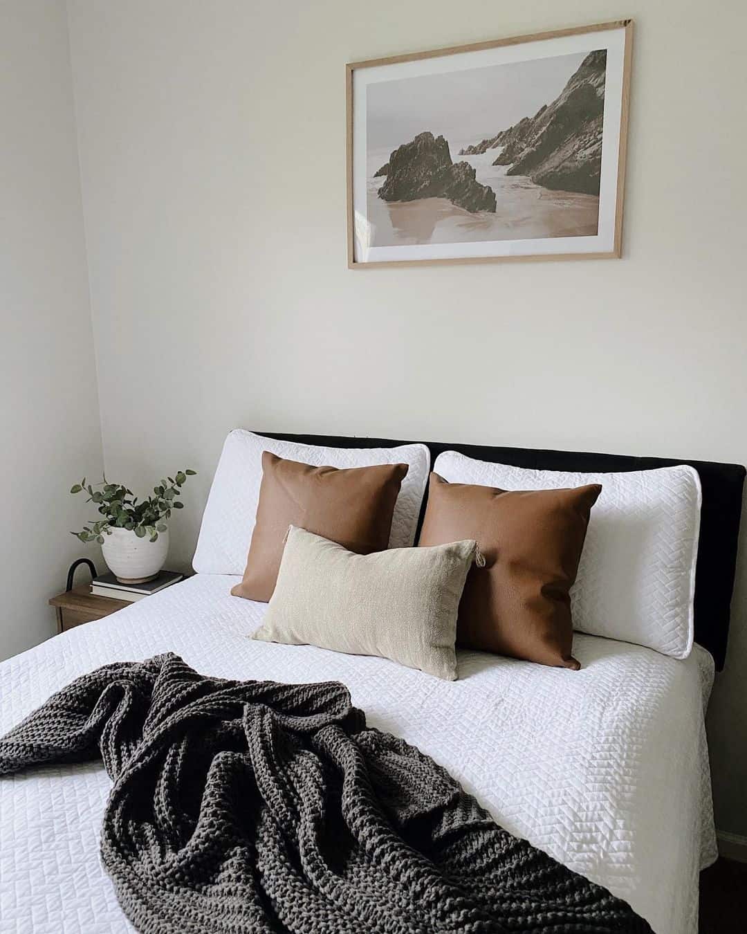Coastal Artwork Adds Serene Focal Point