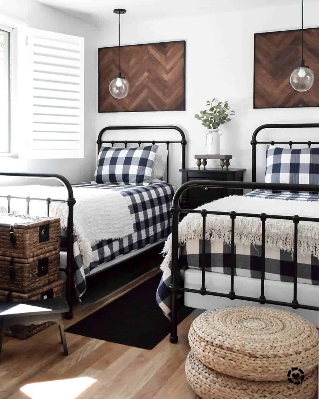 Buffalo Check Bedding for Cozy Contrast