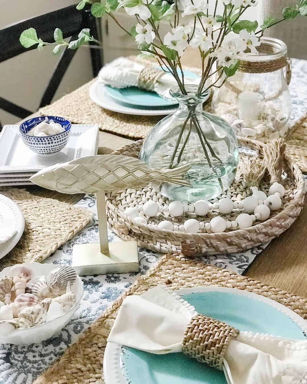 Metal Fish Sculpture Adds a Whimsical Touch to Table Settings